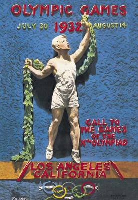 Cartel Olimpiadas Los Angeles 1932