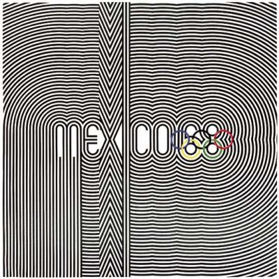 Cartel Olimpiadas Mexico 1968