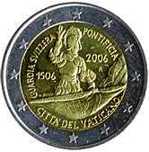 Moneda conmemorativa de 2 - 2006  Vaticano