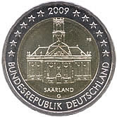 Moneda conmemorativa de 2 - 2009  Alemania