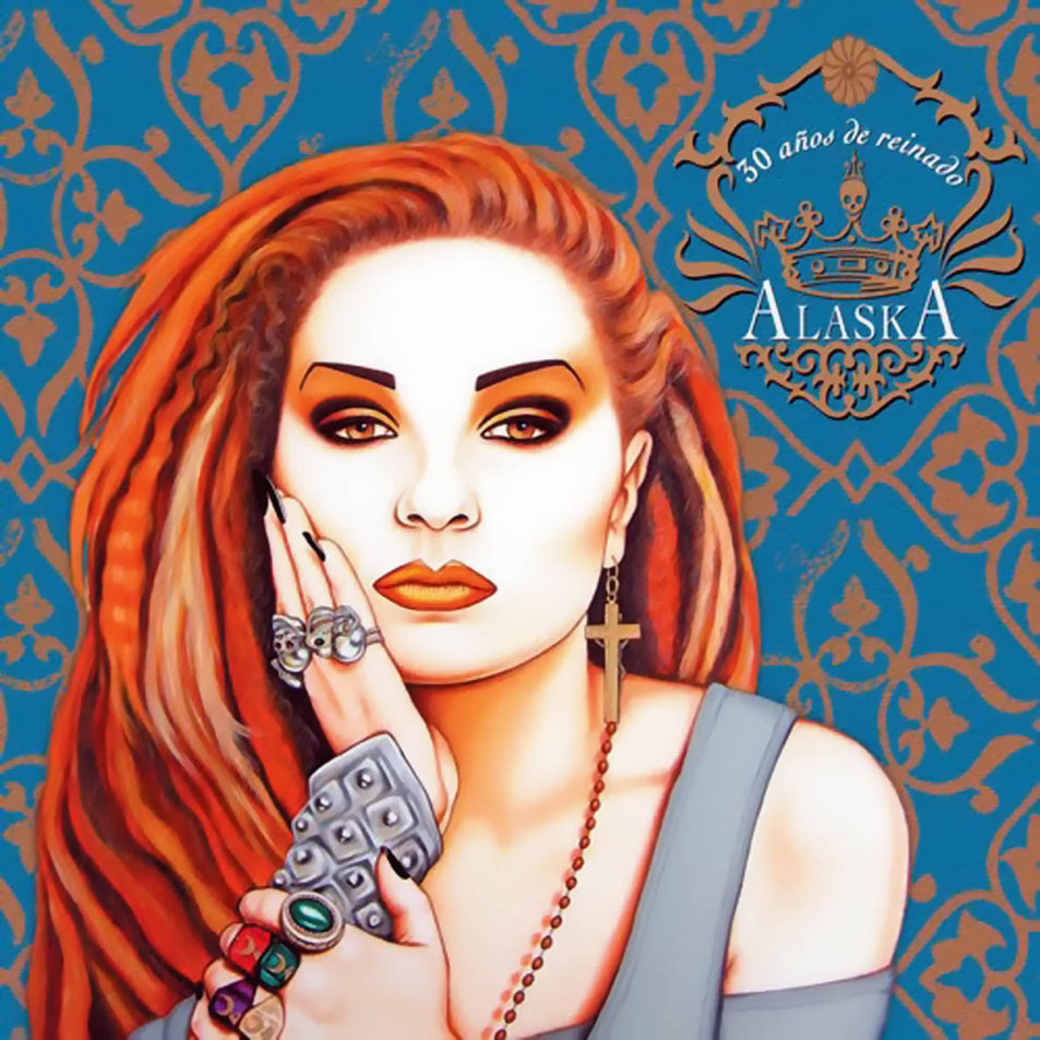 Caratula CD Alaska 30 años de reinado