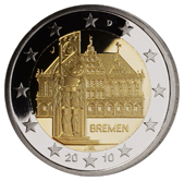 Moneda conmemorativa de 2 - 2010  Alemania