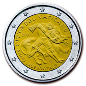 Moneda conmemorativa de 2 - 2010  Vaticano