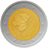 Moneda conmemorativa de 2 - 2011  Eslovaquia