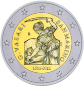 Moneda conmemorativa de 2 - 2011  San Marino