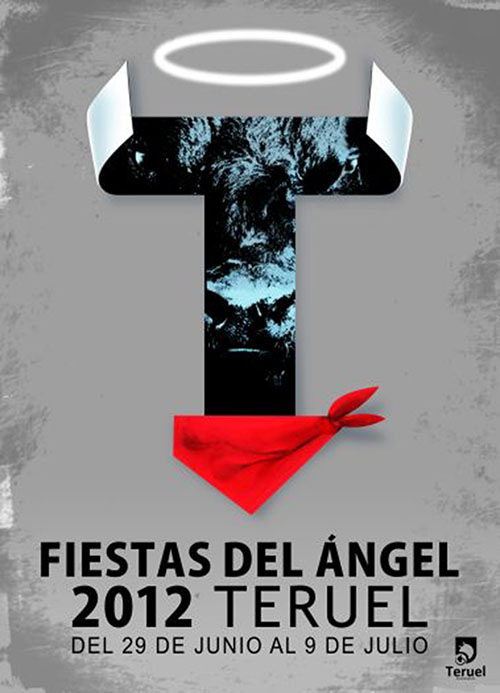 CARTEL FIESTAS DEL ANGEL TERUEL 2012