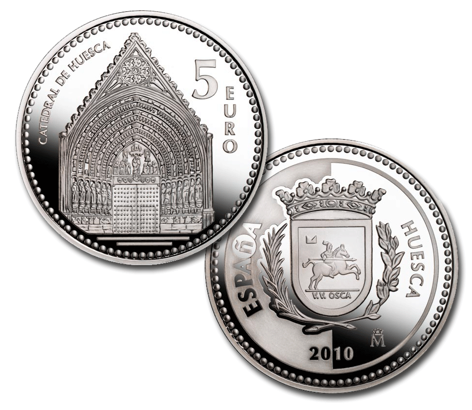 Moneda 5 Euros Huesca