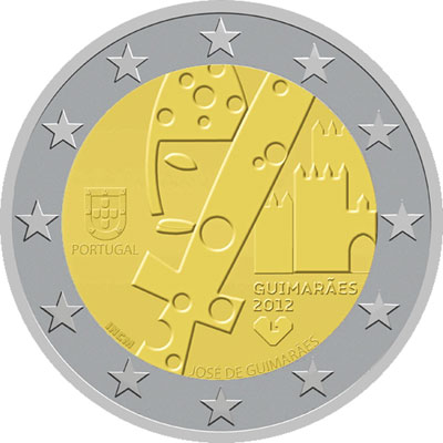 Moneda conmemorativa de 2 - 2012  Portugal