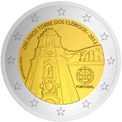 Moneda conmemorativa de 2 - 2013  Portugal