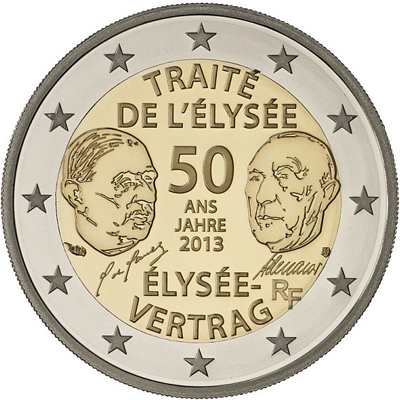 Moneda conmemorativa de 2 - 2013  Francia