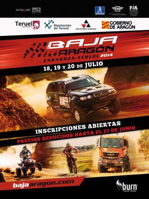 Cartel Baja Aragon 2014
