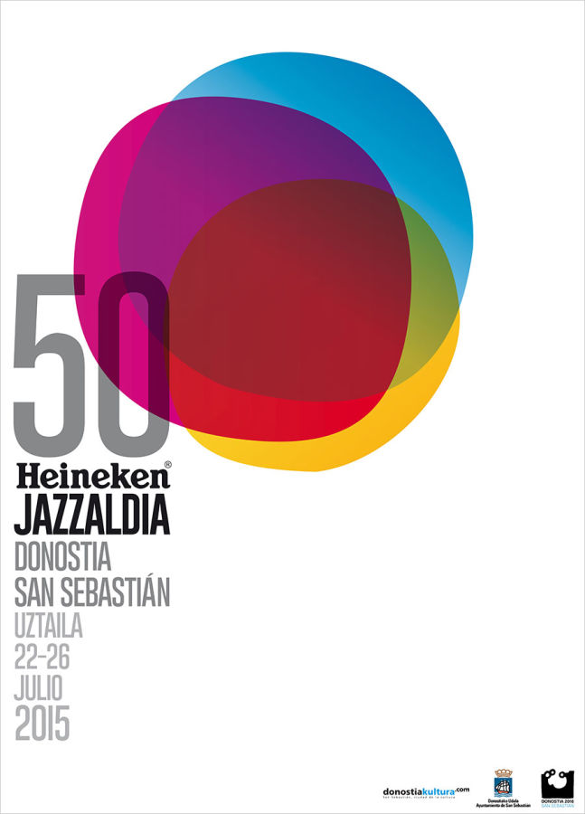 Cartel 50ª edicion Jazzaldia 2015