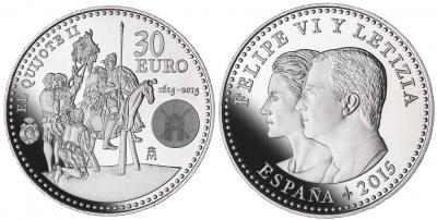 Moneda España 30 2015