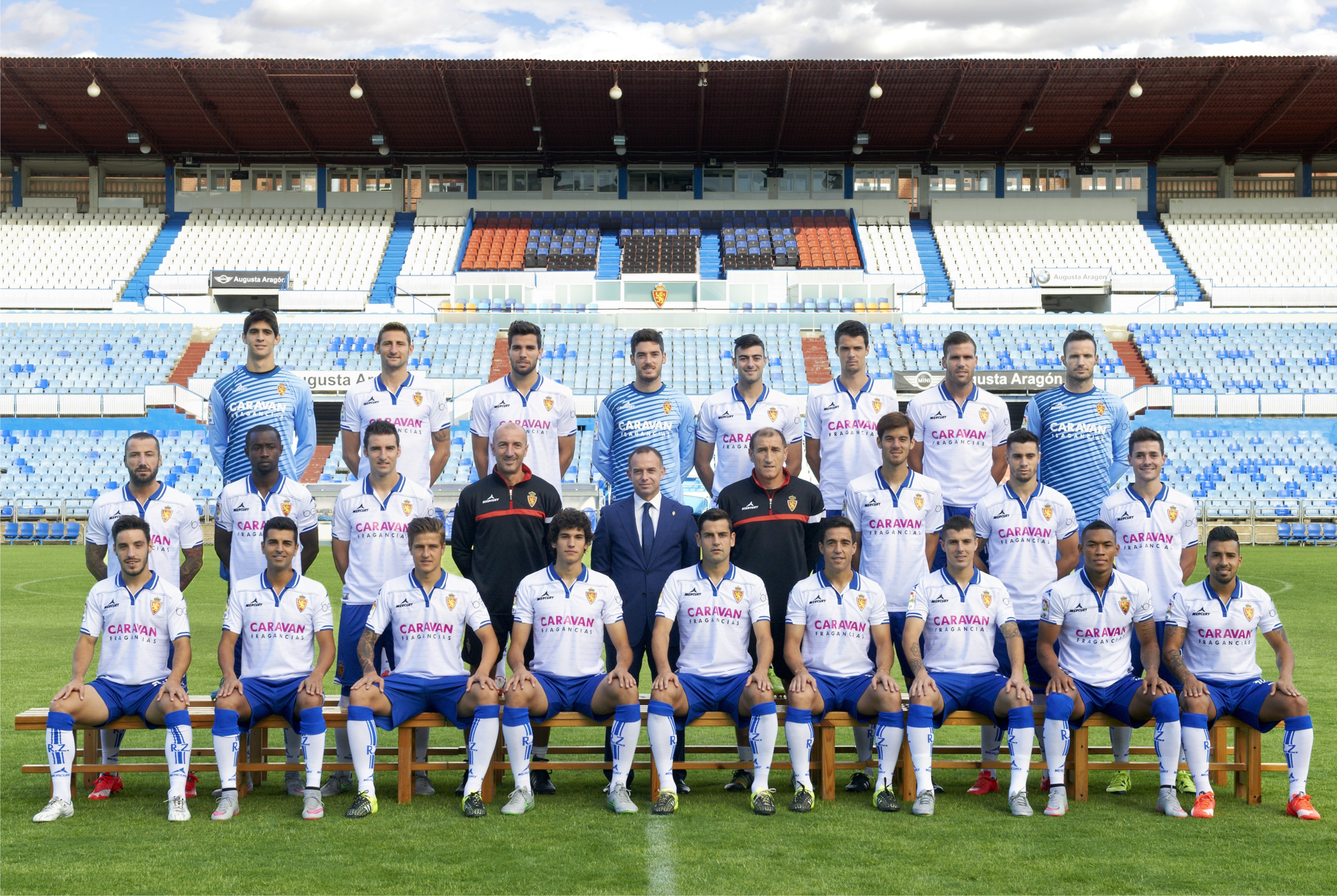 Foto oficial Real Zaragoza 2015-16