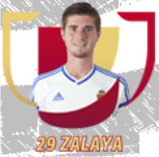 Real Zaragoza 2016/17 15ª incorporación (jugador nº 722)