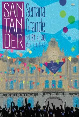 Cartel Semana Grande Santander 2017