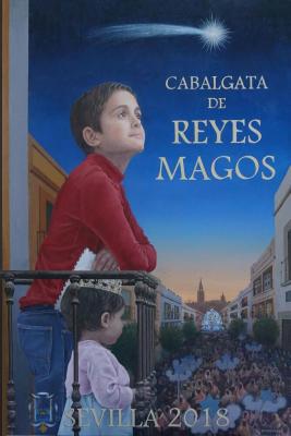 Cartel Cabalgata Reyes Sevilla 2018
