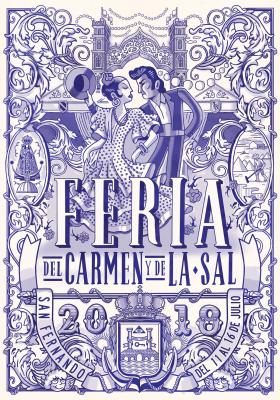 Cartel Feria del Carmen y de la Sal 2018