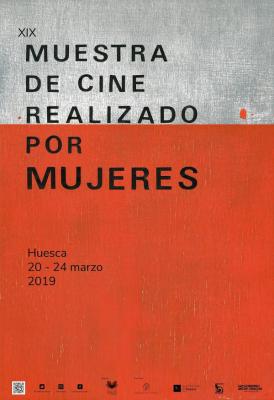 Cartel XIX Muestra de Cine realizado por Mujeres Huesca 2019