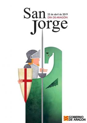 Cartel San Jorge Dia de Aragon 2019