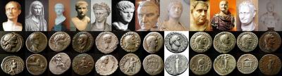 Emperadores romanos y sus monedas