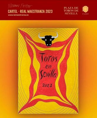 Cartel Toros en Sevilla 2023