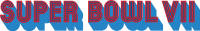 Super Bowl VII Logo.svg