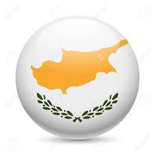 Bandera De Chipre Como Redonda Icono Brillante. Botón Con Bandera Chipriota  Ilustraciones svg, vectoriales, clip art vectorizado libre de derechos.  Image 29186395